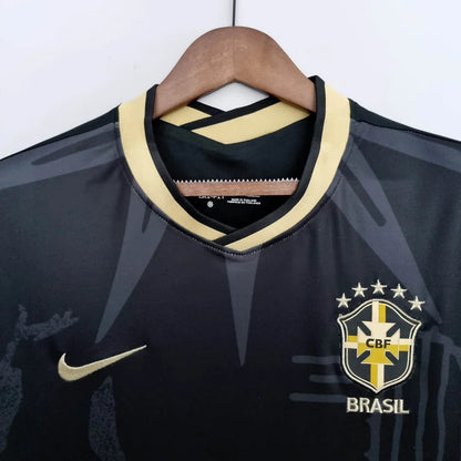 2022 Brazil Special Edition Black Soccer Jersey FTBL4ALL