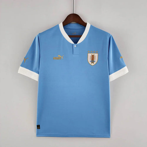 2022 FIFA World Cup Uruguay Home Soccer Jersey FTBL4ALL