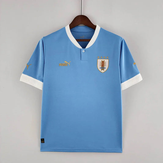 2022 FIFA World Cup Uruguay Home Soccer Jersey FTBL4ALL