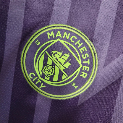 2023/2024 Manchester City Goalkeeper Purple Football Shirt 1:1 Thai Quality FTBL4ALL