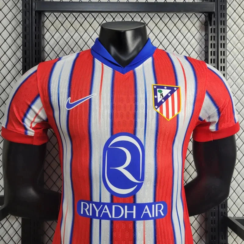 2024/2025 Atletico Madrid Home Soccer Jersey 1:1 Thai Quality - Player Version FTBL4ALL