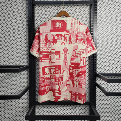 2023 Japan Tokyo Special Edition Red Football Jersey FTBL4ALL
