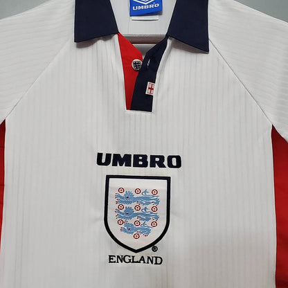 1998 Retro England Home Soccer Jersey FTBL4ALL
