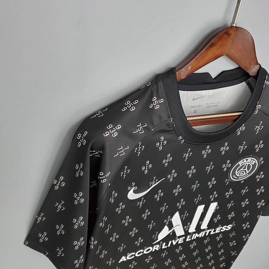 2021/2022 Retro Psg Paris Saint-Germain Training Wear Black FTBL4ALL