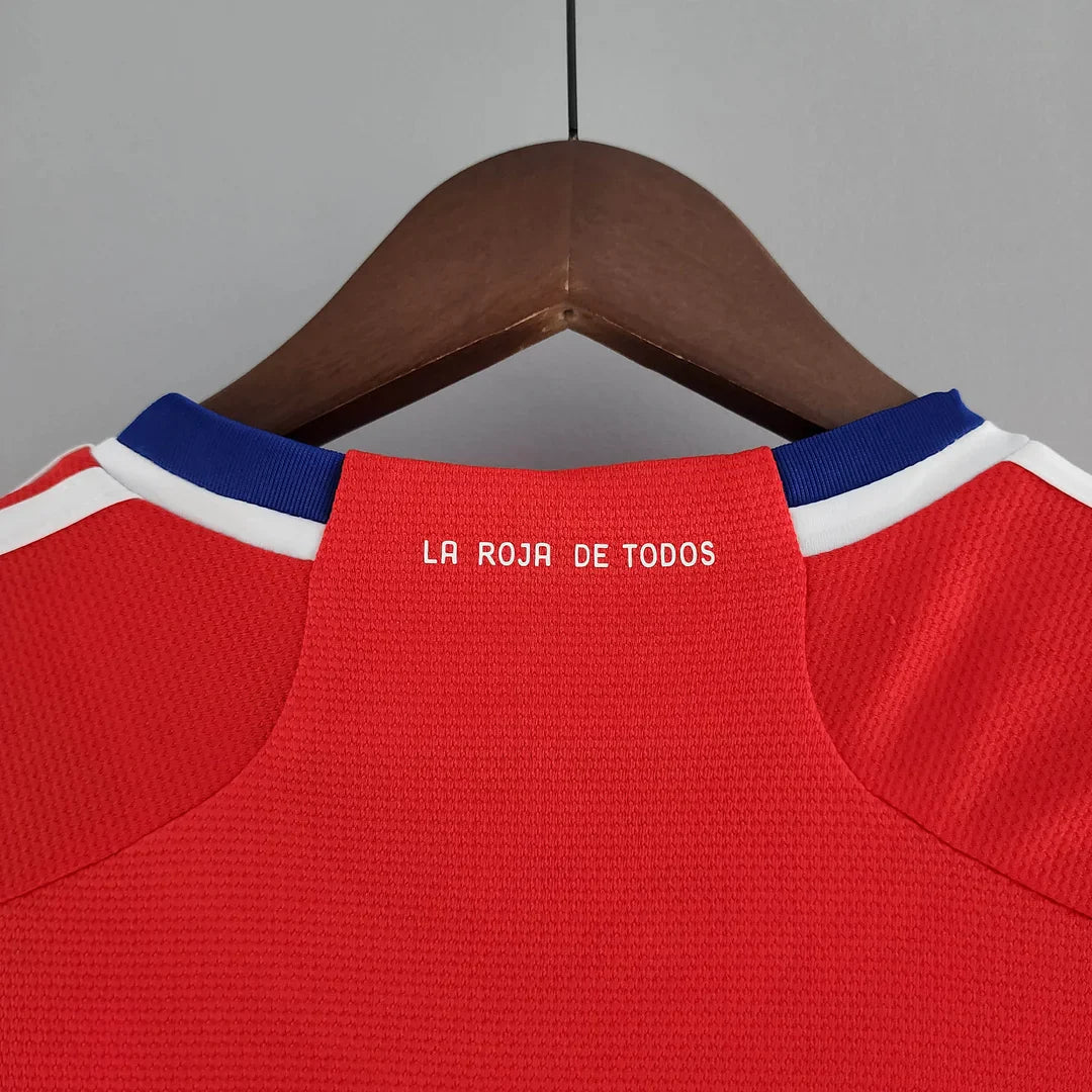 2022 Chile National Team Home Soccer Jersey FTBL4ALL