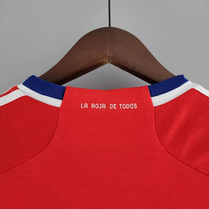 2022 Chile National Team Home Soccer Jersey FTBL4ALL