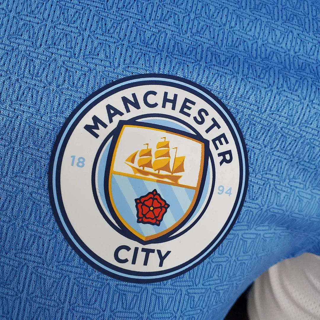 Manchester City Football Shirt 2021/2022 Retro 1:1 Thai Quality Home - Player Version FTBL4ALL