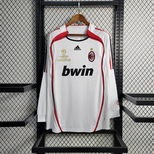 2006/2007 Retro Long Sleeve AC Milan Away Football Shirt 1:1 Thai Quality FTBL4ALL