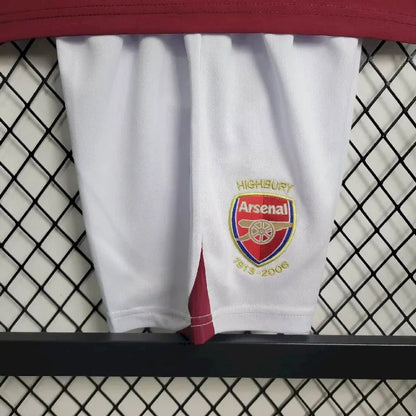 2005/2006 Retro Kids Size Arsenal Home Football Shirt 1:1 Thai Quality FTBL4ALL