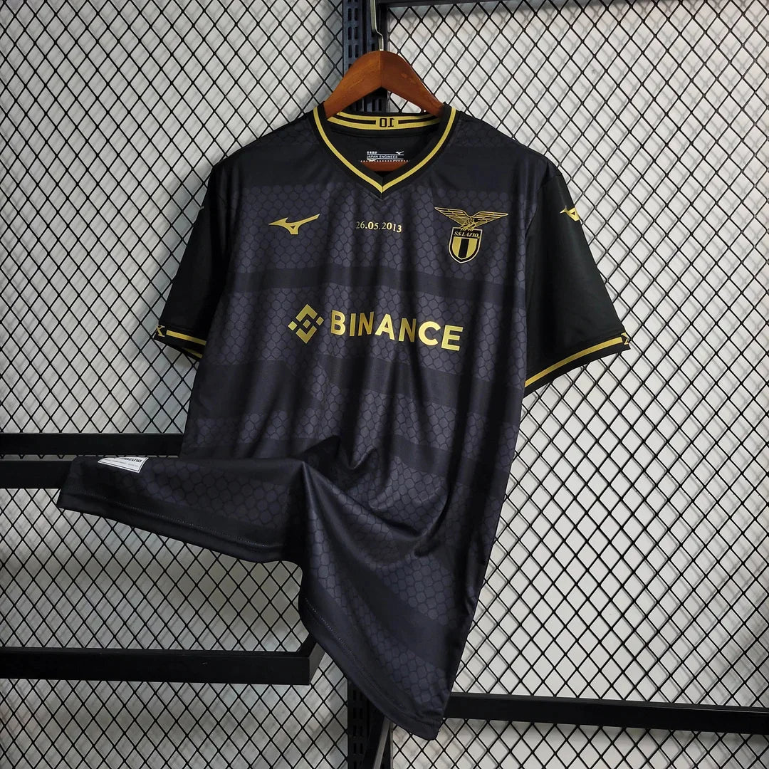 2023 Lazio 10th Anniversary Edition Black Soccer Jersey 1:1 Thai Quality FTBL4ALL