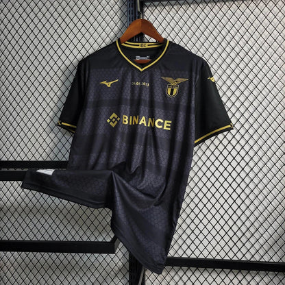 2023 Lazio 10th Anniversary Edition Black Soccer Jersey 1:1 Thai Quality FTBL4ALL