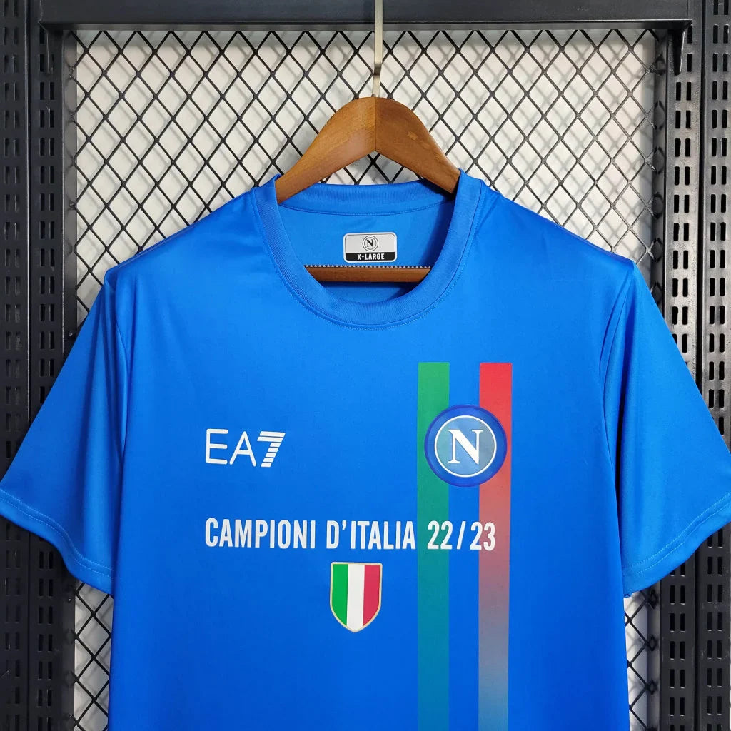 2023/2024 Napoli Soccer Commemorative Edition Blue Jersey 1:1 Thai Quality FTBL4ALL