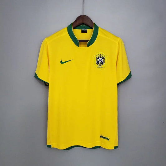 2006 Retro Brazil Home Soccer Jersey FTBL4ALL