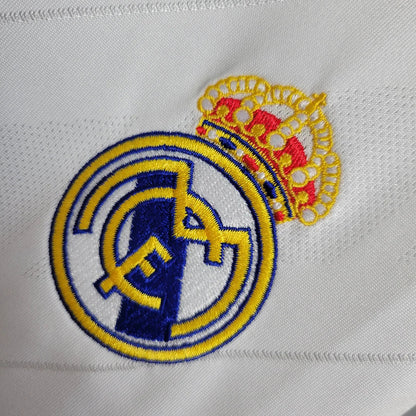 2017/2018 Retro Long Sleeve Real Madrid Home FTBL4ALL
