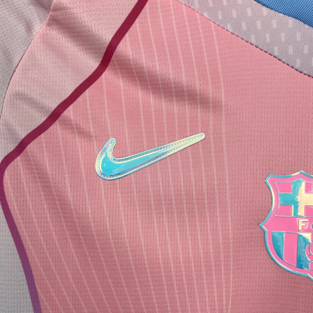 2025/2026 Barcelona Special Edition Pink Football Shirt FTBL4ALL