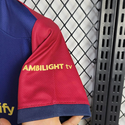 2024/2025 Kids Size Barcelona Home Football Shirt 1:1 Thai Quality FTBL4ALL