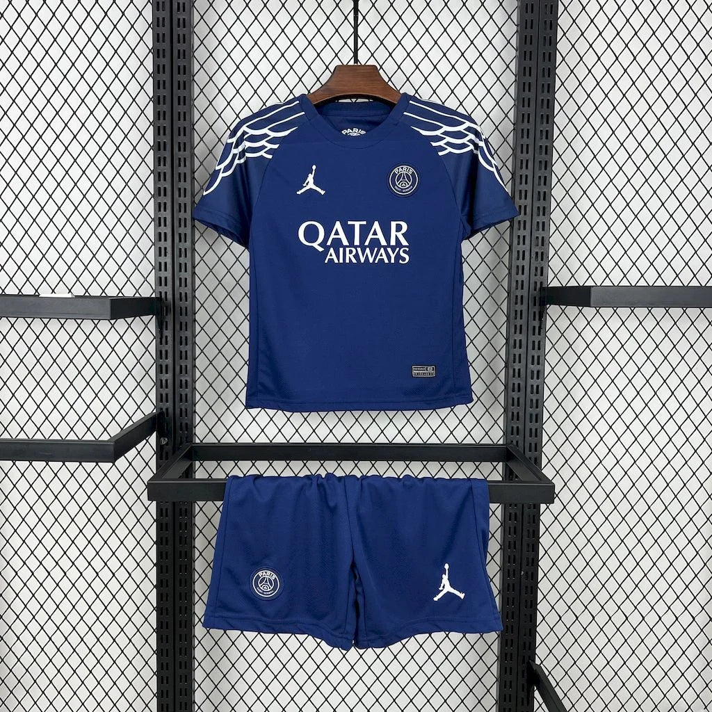 2024/2025 Paris Saint-Germain PSG Fourth Away Football Shirt Kids Size 1:1 Thai Quality FTBL4ALL