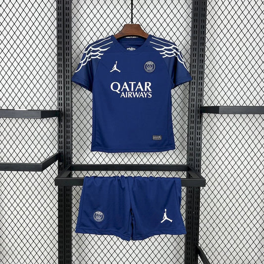 2024/2025 Paris Saint-Germain PSG Fourth Away Football Shirt Kids Size 1:1 Thai Quality FTBL4ALL