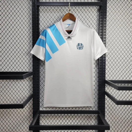 1992/1993 Retro Olympique de Marseille Home Football Shirt 1:1 Thai Quality FTBL4ALL
