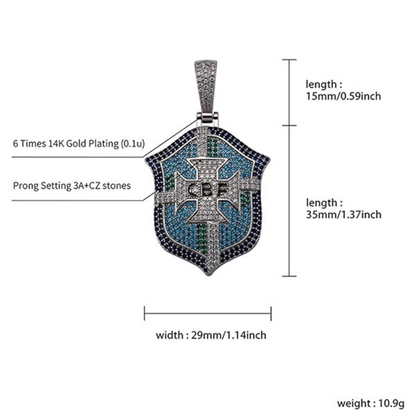 Premium Football Club Pendants CC