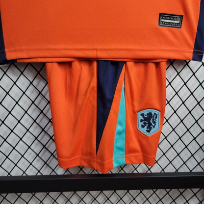 2024 Netherlands Home Football Shirt 1:1 Thai Quality Kids Size FTBL4ALL