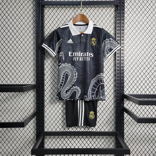 2023/2024 Real Madrid Chinese Dragon Football Shirt Kids Size FTBL4ALL