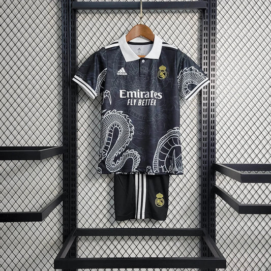 2023/2024 Real Madrid Chinese Dragon Football Shirt Kids Size FTBL4ALL