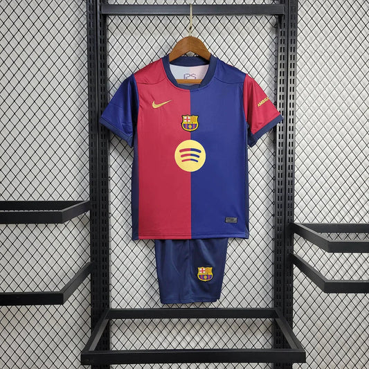 2024/2025 Kids Size Barcelona Home Football Shirt 1:1 Thai Quality FTBL4ALL