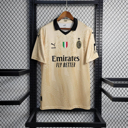 2022/2023 AC Milan Goalkeeper Special Edition Gold Football Shirt 1:1 Thai Quality FTBL4ALL