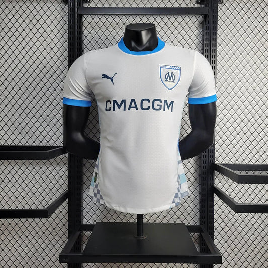 2024/2025 Olympique de Marseille Home Football Jersey - Player Version FTBL4ALL