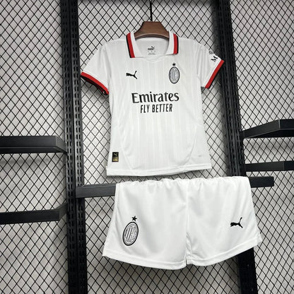 2024/2025 AC Milan Away Football Shirt 1:1 Thai Quality Kids Size FTBL4ALL