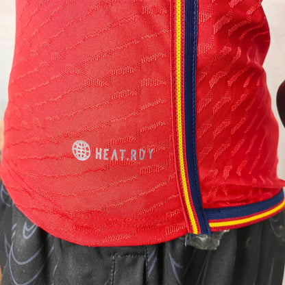 2022 FIFA World Cup Spain Home Soccer Shirt - Player Version FTBL4ALL