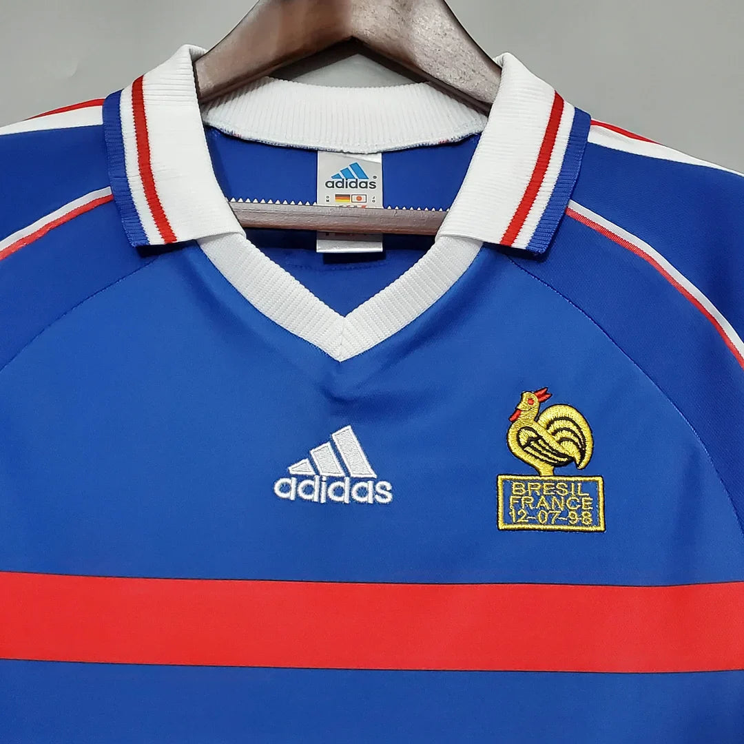 1998 Retro France Home Football Shirt FTBL4ALL