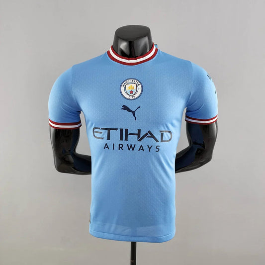 2022/2023 Manchester City Home Football Shirt 1:1 Thai Quality - Player Version FTBL4ALL