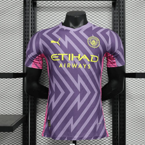 2023/2024 Manchester City Goalkeeper Purple Football Shirt 1:1 Thai Quality - Player Version FTBL4ALL