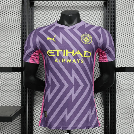 2023/2024 Manchester City Goalkeeper Purple Football Shirt 1:1 Thai Quality - Player Version FTBL4ALL