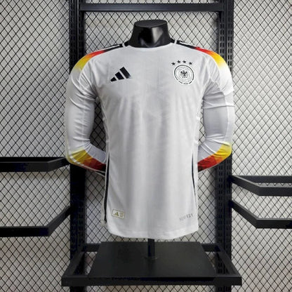 2024 Long Sleeve Player Version Germany Home Football Shirt 1:1 Thai Quality FTBL4ALL