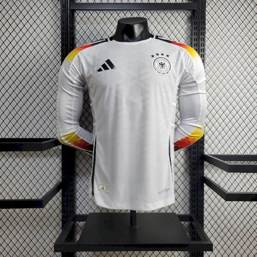 2024 Long Sleeve Player Version Germany Home Football Shirt 1:1 Thai Quality FTBL4ALL