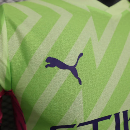 2023/2024 Manchester City Goalkeeper Green Football Shirt 1:1 Thai Quality - Player Version FTBL4ALL