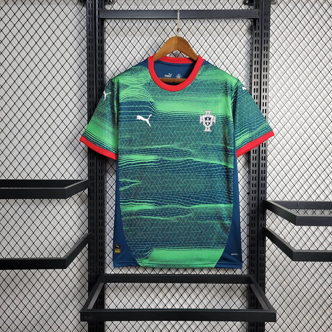 2025 Portugal Training Wear Football Shirt Green FTBL4ALL