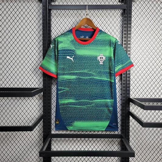 2025 Portugal Training Wear Football Shirt Green FTBL4ALL