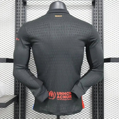 2024/2025 Long Sleeve Player Version Barcelona Away Jersey 1:1 Thai Quality FTBL4ALL