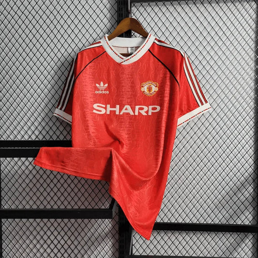 1990/1992 Retro Manchester United Home Football Shirt 1:1 Thai Quality FTBL4ALL