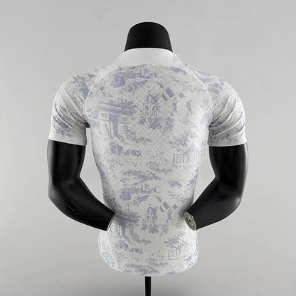 2022 FIFA World Cup France Away Football Shirt White - Player Version FTBL4ALL