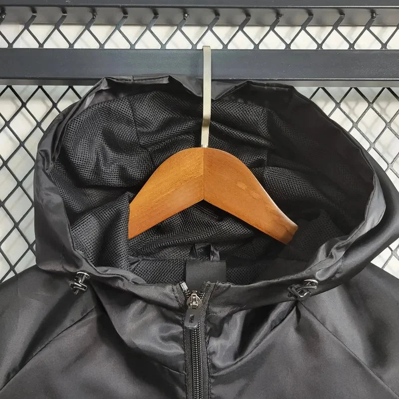 2023/2024 Flamengo Windbreaker Black FTBL4ALL
