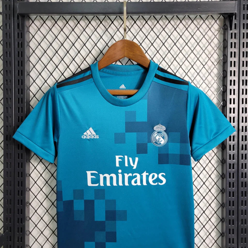 2017/2018 Retro Kids Size Real Madrid Third Away Football Shirt FTBL4ALL