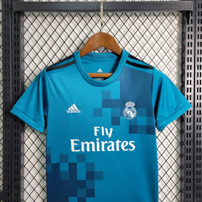 2017/2018 Retro Kids Size Real Madrid Third Away Football Shirt FTBL4ALL
