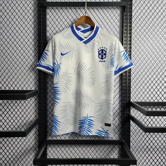 2022 Brazil Classic White Soccer Jersey FTBL4ALL