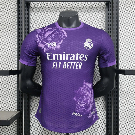 2023/2024 Real Madrid Y-3 Special Edition Purple Football Shirt - Player Version FTBL4ALL