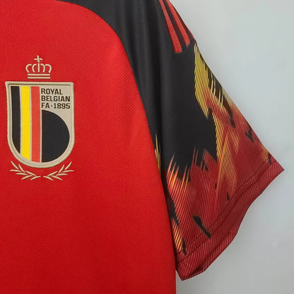 2022 FIFA World Cup Belgium Home Soccer Shirt FTBL4ALL
